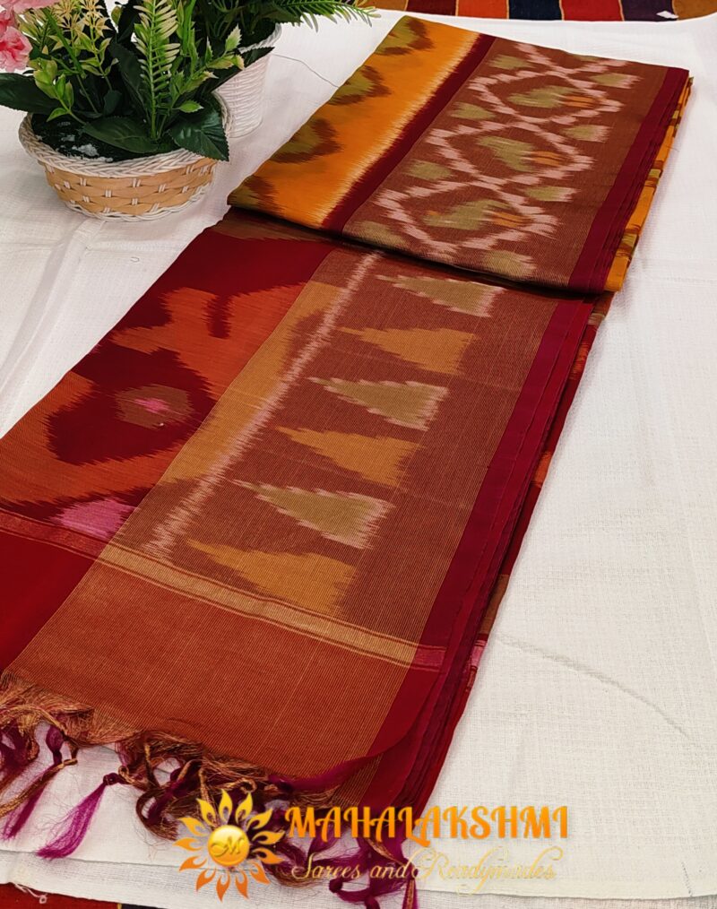 premium pochampalli cotton sarees